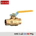 High Pressure Three Way Brass Gas Ball Valves